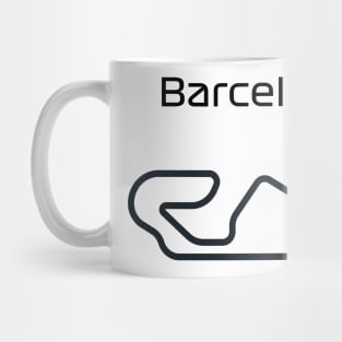 F1 barcelona track design Mug